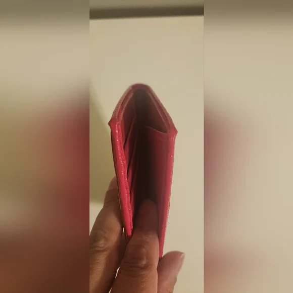 Coach Signature C Scribble Pattern Passport Wallet - Picture 8 of 11